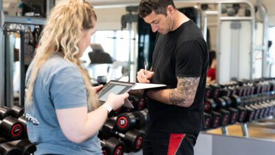 Personal training course instructor